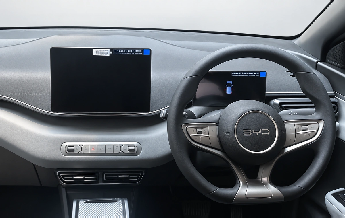 Dashboard BYD ATTO 1 Dynamic